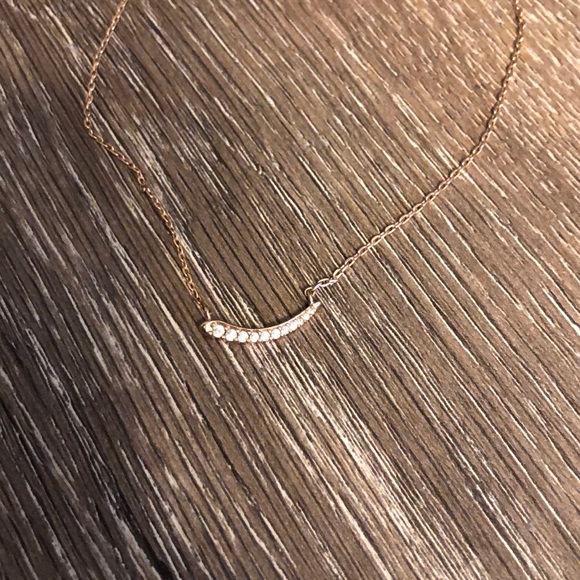 Kendra Scott Rose Gold Necklace - Picture 2 of 3